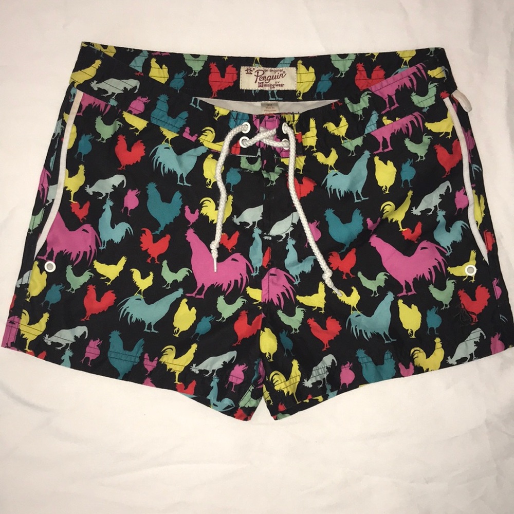Penguin by Munsingwear Rooster Lined Swim Shorts